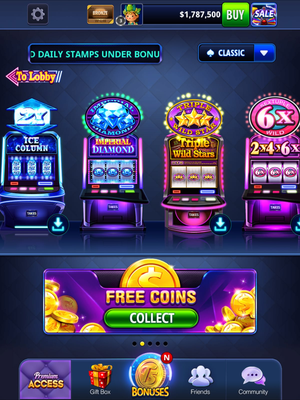 Ignite Classic Slots game